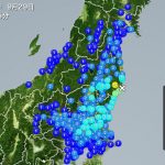 地震情報です。