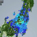 地震情報です。