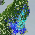 地震情報です。
