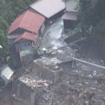 台風の爪痕